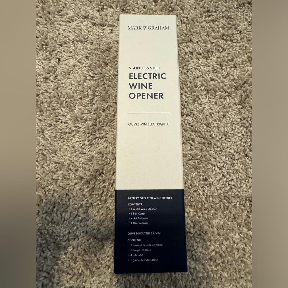Electric wine opener
